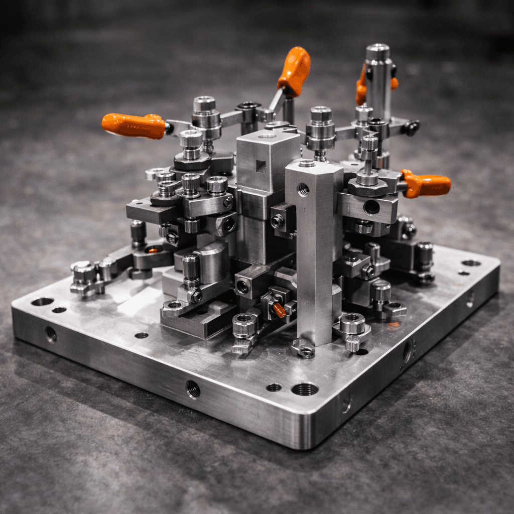 Multi-Part Machining Fixture